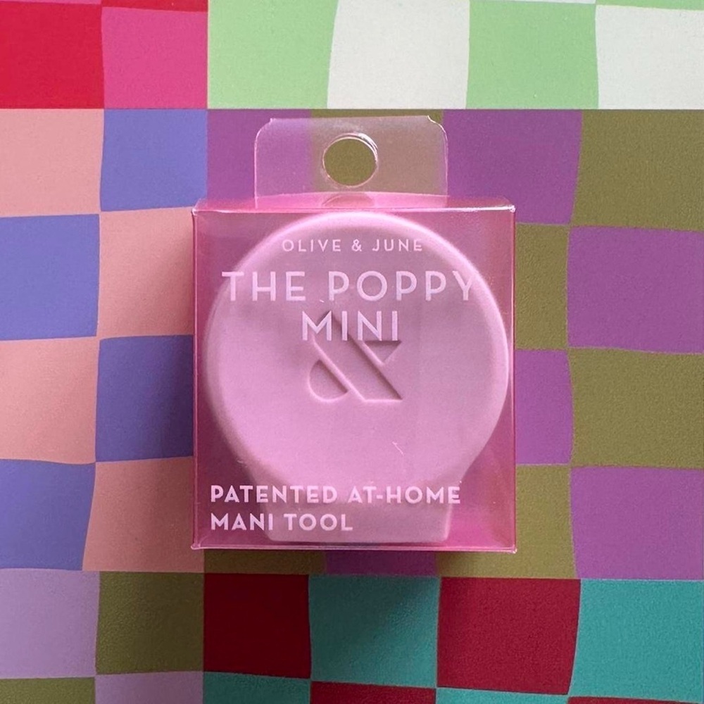 Olive & June Pink The Poppy Mini Mani Tool